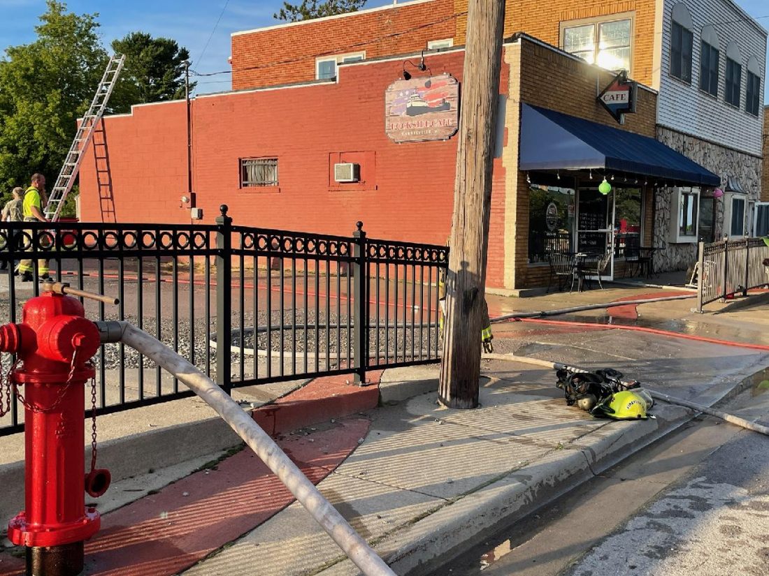 Crews respond to fire at Dockside Cafe in Harrisville News, Sports